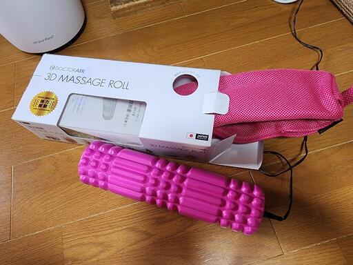 DOCTOR AIR ドクターエア 3Dストレッチロール 充電式　ピンク