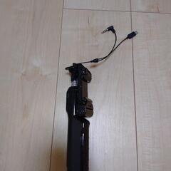 【中古】自撮り棒 LEDライト付