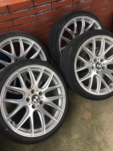 【40%以上値下決定】カッコいい19インチのホイールタイヤ4本セット