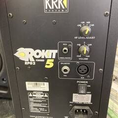 動作確認済　KRK ROKIT 5 RPG2 パワードモニタースピーカー ペア 動作確認済 KRK ROKIT 5 RPG2 パワードモニタースピーカー ペア KRK