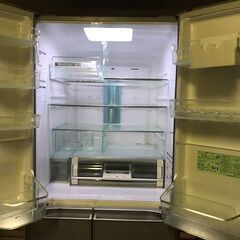 【美品】日立 冷凍冷蔵庫 565L（R-A5700） HITACHI 日立 6ドア 冷凍冷蔵庫 565L（冷蔵398L、冷凍167L） R-A5700-1