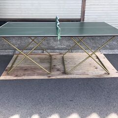 MIZUNO ミズノ ミニ卓球台 折りたたみ式 幅180cm×奥...
