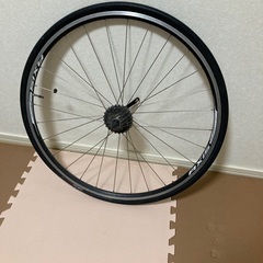 ロードバイク　後輪ホイール