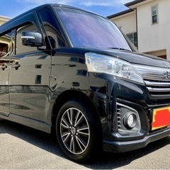 期間限定価格!!SUZUKI★スペーシアcustomﾌﾞﾗｯｸ