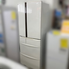 J2263 ★1ヶ月保証付★ パナソニック Panasonic   NR-FVF461 6ドア冷蔵庫 455L フレンチドア冷蔵庫　2016年製 クリーニング済み