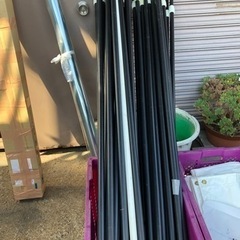のぼり　竿　１０本セット〜
