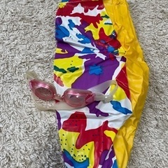ビーチボールとゴーグルセット