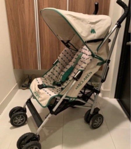 ラコステ×マクラーレン　緑　ワニ　限定商品　AB型　ベビーカー