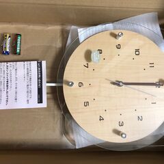 電波振り子時計  アンティール　W-473