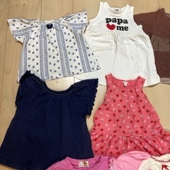 ①◆夏　女の子◆90〜95 シャツ、ワンピースなど◆１０点◆の画像