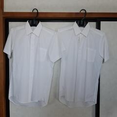 160cm  男子A型Yシャツ　長半袖4枚セットの画像