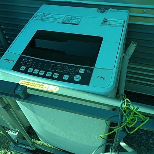 取り引き中ハイセンス5.5キロ完動品
