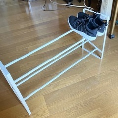 シューズラック　2段の画像
