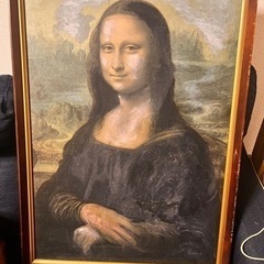 インテリア　絵画　モナリザ　　レプリカ