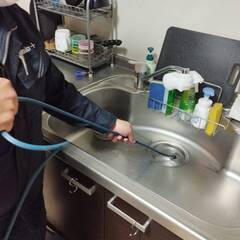 【排水管清掃補助】　土日メイン　ダブルワーク　排水管清掃経験者厚...