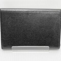 シャネル CHANEL キャビアスキン デカココマーク 三つ折り財布　ブラックの画像