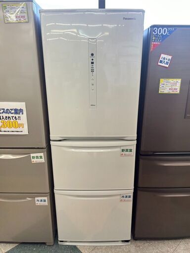 Panasonic/パナソニック/335L冷蔵庫/2020年式/NR-C341CL-W/6636