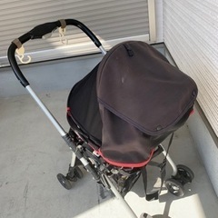 ミッキーのベビーカーの画像