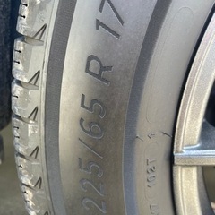スタッドレスタイヤホイール4本セット　225/65/17の画像