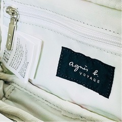 【美品】agnes b. VOYAGE アニエスベー 化粧ポーチの画像