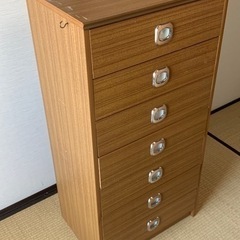 【昭和レトロ】　収納棚の画像