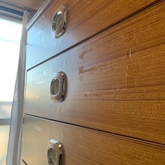 【昭和レトロ】　収納棚の画像