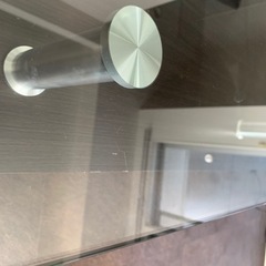 ニトリ　ガラステーブルの画像