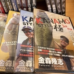 DVD 釣り　レイドジャパン　バス釣り　金森　キムケン　カナモスタイル　RAID JAPAN ショーケース　バス釣り完全ガイドの画像