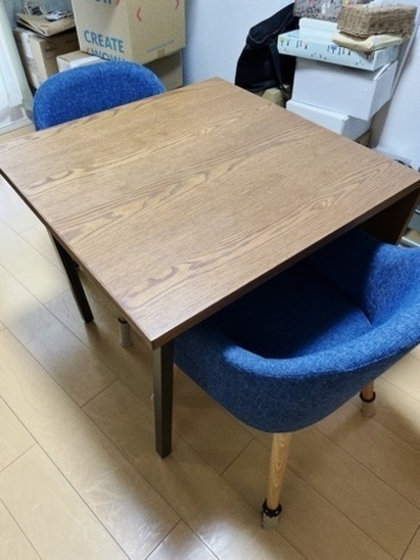 ダイニングテーブル 伸縮