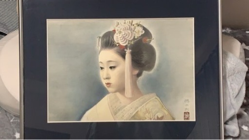 日本画　玉井徳太郎の作品