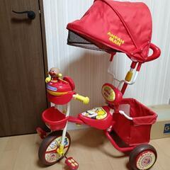 【決まりました】アンパンマン三輪車デラックス