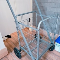 再び値下げ‼️折りたたみできる台車(買い物を搬送　楽々にする)