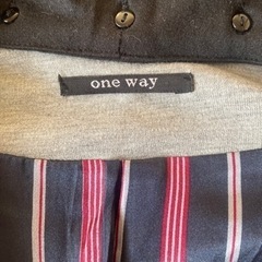 2way ♪ one wey ♪ M ジャケット グレーの画像