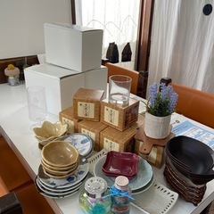 移転の為、食器、グラス類あげまーすの画像