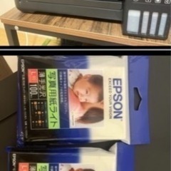 【お取引き先決定】プリンターとワゴンのセット