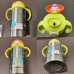 リッチェル　ステップアップ　マグセット　スパウト　ストロー　コップの画像