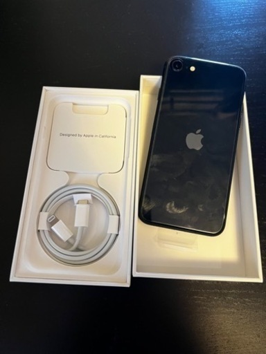 iPhoneSE（第3世代）64GB ミッドナイト ブラック 新品 未使用 SIMフリー SIMロック解除済