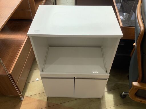 【トレファク花小金井店】ニトリ/レンジ台/食器棚/レンジ台中古/レンジ台ホワイト/中古家具/ 武蔵野市 小平市 小金井市 国分寺市 杉並区 買取 販売