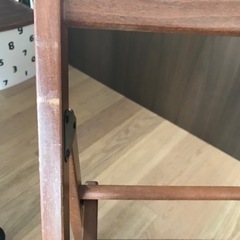 【2点あり】IKEA 折りたたみチェア　少し傷ありの画像