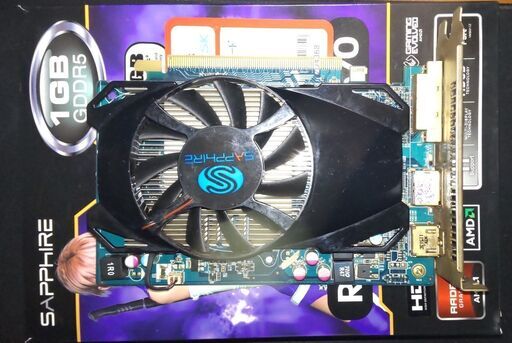 グラフィックボード AMDRadeon HD 6670  型番11192-12-20G