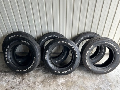 値下げ❗️グッドイヤー　ナスカー　ホワイトレター215-65-16 6本