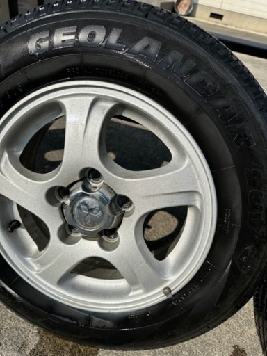 タイヤ年式が２０１９‼️ノーマルタイヤ　YOKOHAMA GEOLANDAR SUV ２０１９年式 １７５/８０Ｒ１５