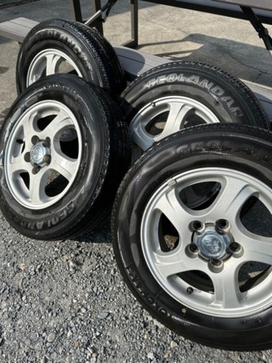 タイヤ年式が２０１９‼️ノーマルタイヤ　YOKOHAMA GEOLANDAR SUV ２０１９年式 １７５/８０Ｒ１５