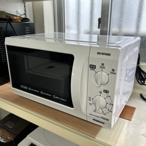 フラット電子レンジ