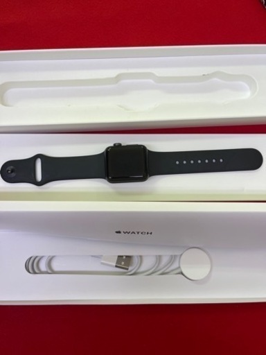 アップルウォッチ3 38mm MTF02J/A アルミ スペースグレー GPS 2023/03/06