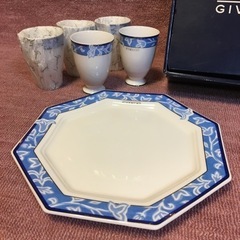 新品　ジバンシー　フリーカップ&プレート皿