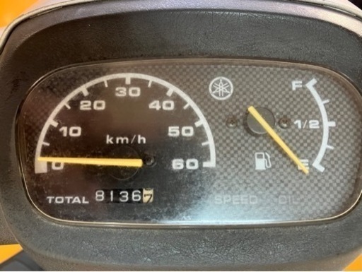 8136km ジョグアプリオ　SA11J ヤマハ　原付★ 始動動画あり