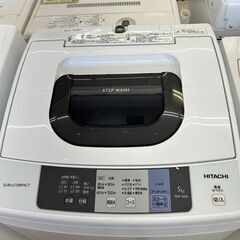 🎵HITACHI/日立/5.0kg洗濯機/2017年式/NW-50A/6466🎵