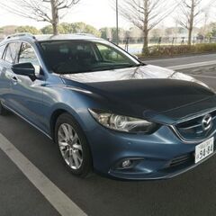 車検令和6年　マツダ　アテンザワゴン　XD　修復歴無し　乗って帰れます