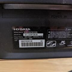 23.8型PCモニター［IO DATA EX-LD2381DB］の画像